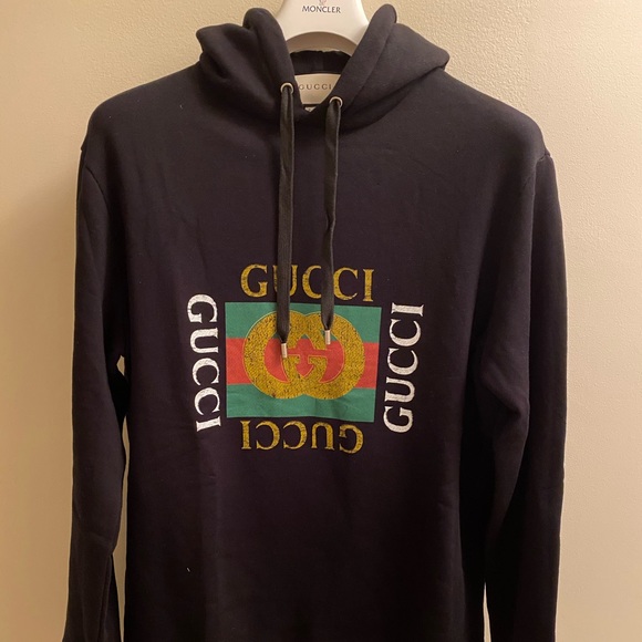 Gucci Logo Oversized Sweatshirt - Picture 1 of 4